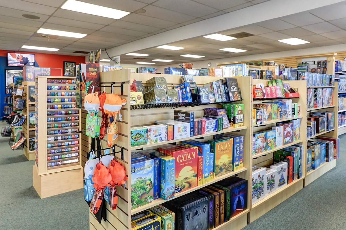 looking into Total Escape Games from the entrance